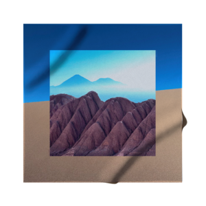 LENÇO MOUNTAIN BLUE - AMARTE ATACAMA | LENSOUL CLÁSSICO (90x90)